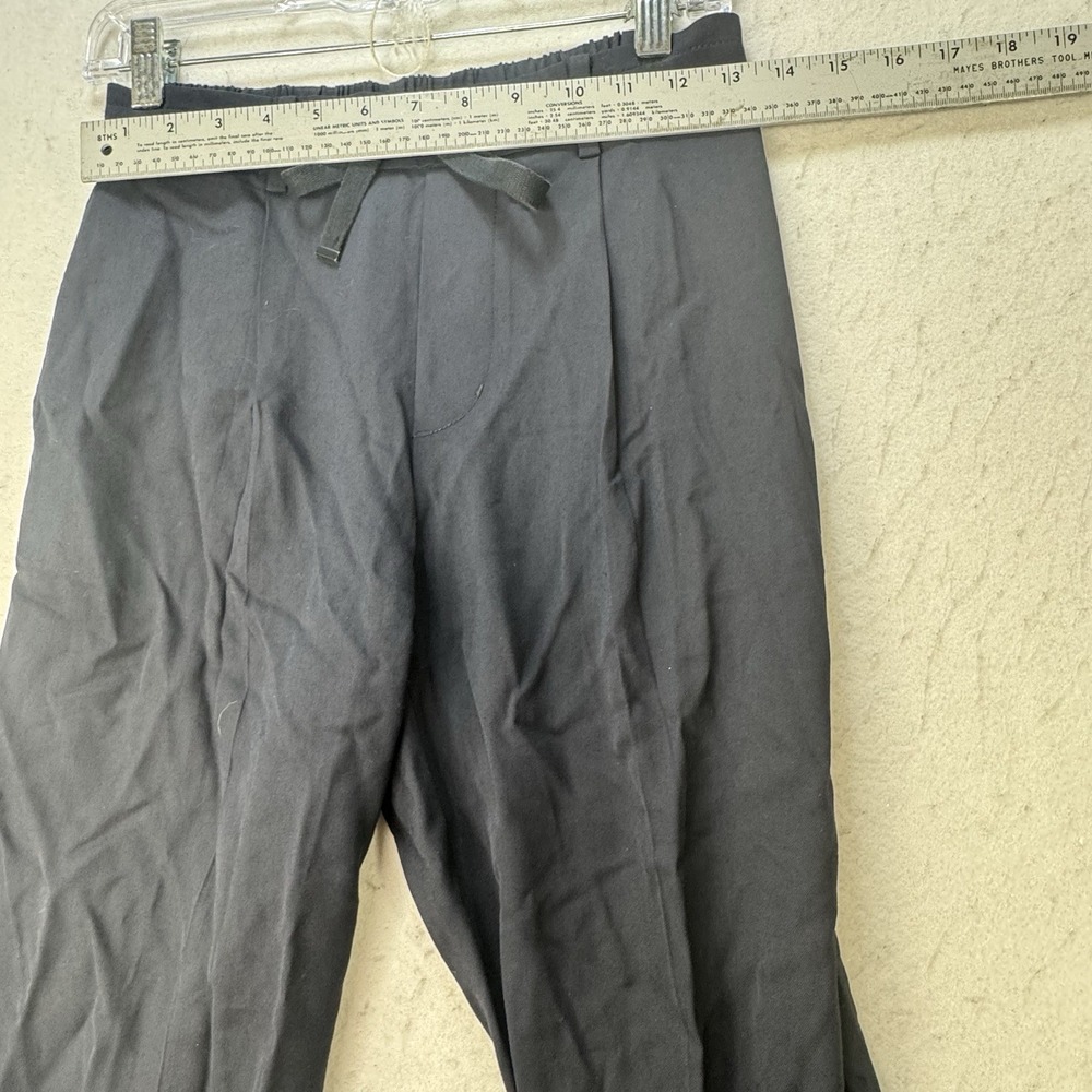 Vince Pants Womens‎ Small Dark Blue Viscose Blend Cuffed Ankle Straight Leg - Picture 6 of 13